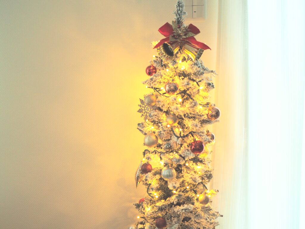 ライトアップすたクリスマスツリー
